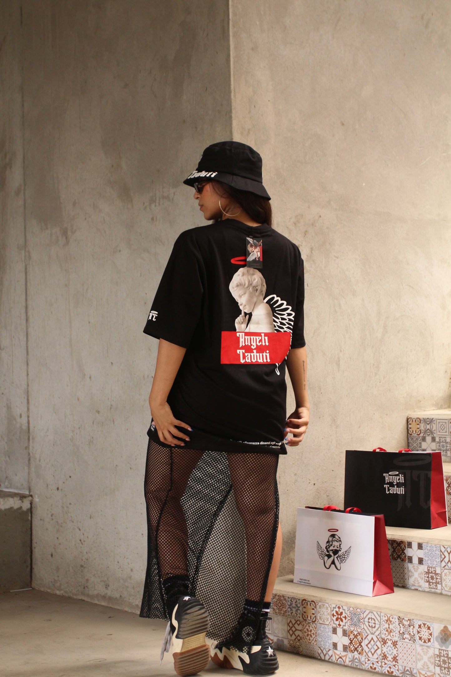 T-SHIRT ( Lucas 15 : 10 ) BLACK
